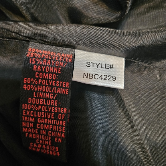 DEBBIE SHUCHAT COLLECTION WOMEN  CHARMING MID LONG TWEED COAT SIZE XL - Picture 14 of 16